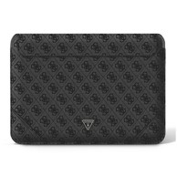 GUESS Torba za prijenosno računalo 4G Uptown Triangle Logo, 16", crna
